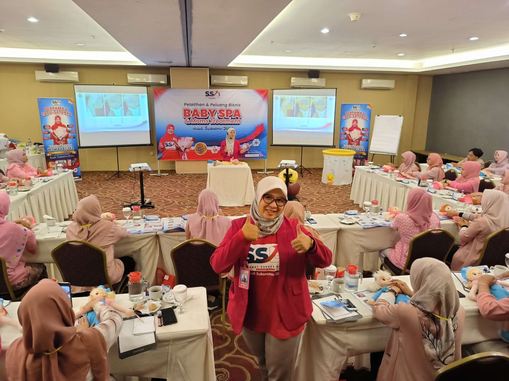 Pelatihan Baby Spa untuk Ibu Rumah Tangga di Semarang