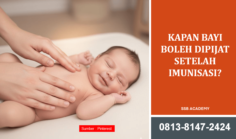 Kapan Bayi Boleh Dipijat Setelah Imunisasi? Waktu Terbaik dan Panduan Aman untuk Bunda